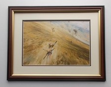 13"X17" AIRCRAFT PRINT FRAMED