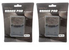 set of front brake pads Suzuki GSX 400 X Impulse 1986