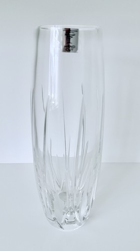 Rockingham crystal vase bnib - rockingham,