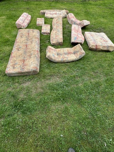 Static caravan cushions job - static,