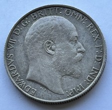 1909 Edward VII Silver Florin