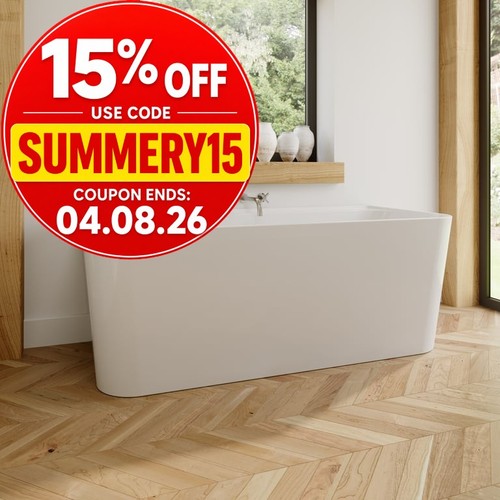 Freestanding back wall - to,