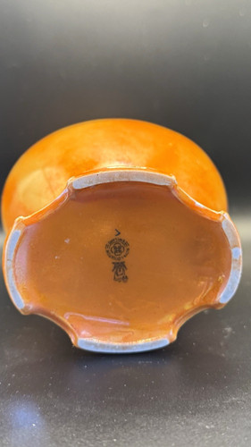 Royal doulton orange glazed - orange,