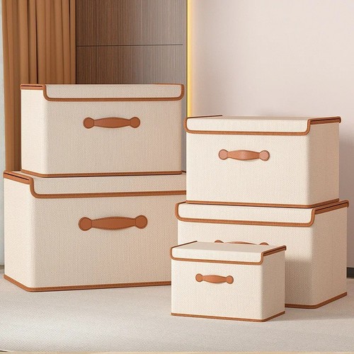 Clothes storage box with lid - box,