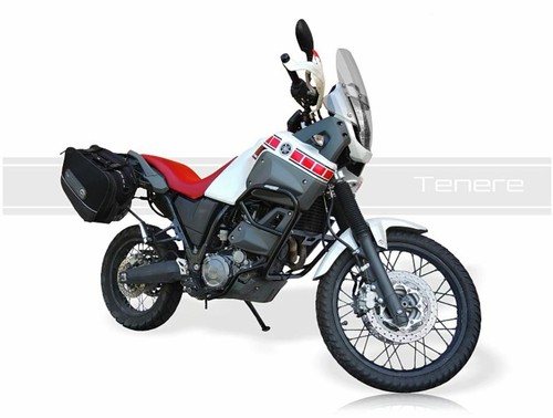 Yamaha 660 tenere crash - tenere,