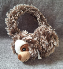 Dunelm .Cute Sloth Ear Muffs for children.Clean.