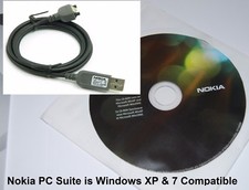 Genuine Nokia CA-53 USB Data Sync Cable & Software CD Rom for Nokia Phones