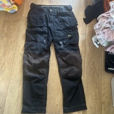Snickers 3223 Floor Layers Trousers Size 252 W 36 L 37 Mens Workwear