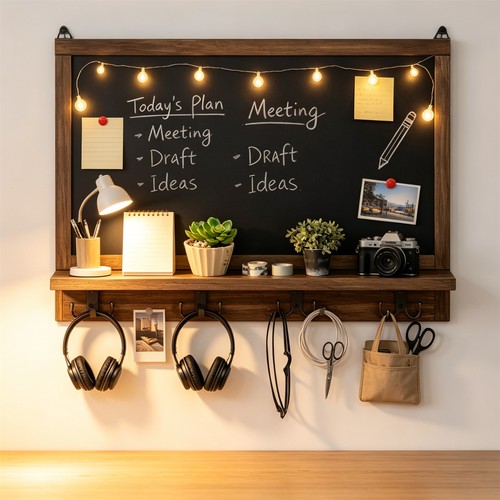 Rustic chalkboard magnetic - rustic,