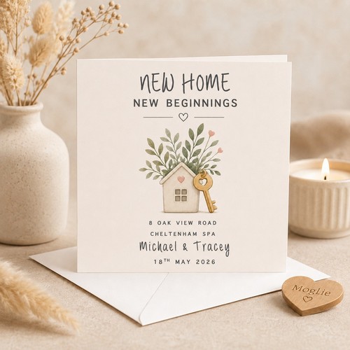 New home card - new,