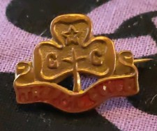 vintage Girl Guides Trefoil