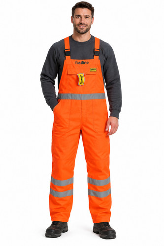 Hercules vis orange bib - orange,