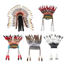 Indian Headwear Feathers and