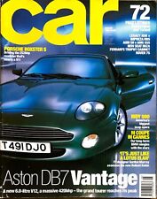 CAR MAGAZINE AUG-1999 - Aston DB7 Vantage, Porsche Boxster S, Subaru Impreza RB5