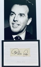 Brian Rix English Actor , 1924 - 2016 , Original 10 x 8 Signature Piece