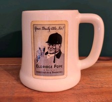 Eldridge Pope & Co Ltd Dorchester Ceramic Beer Ale Tankard Pub Bar Breweriana