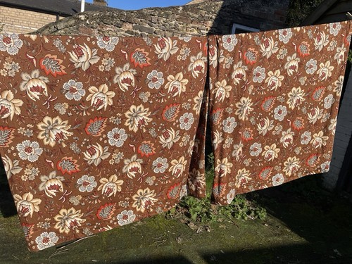 Vintage 70s jacobean floral - 70s,