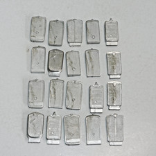 20 x ASSORTED 1/50 WHITE METAL