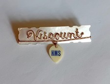 Vintage Royal Navy HMS
