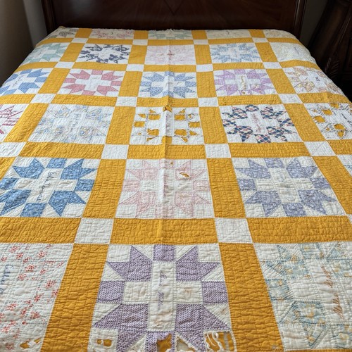 Vintage feed sack - cutter, quilt