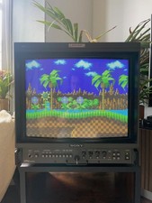 Sony Trinitron BVM-2011P 20" RGB Retro Gaming CRT TV Broadcast Video Monitor