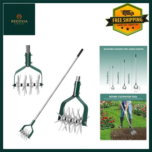 Rotary garden tiller - rotary,
