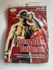 Fancy Dress Topless Fireman Uniform Stag Do Hen Party