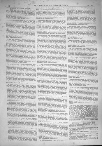 Original old antique print - old,