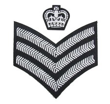 Badge C-Sergeant Crown &