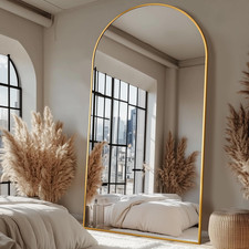 90"x46" Gold Arched Full