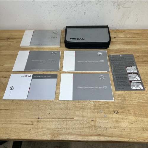 2006 nissan 350z owners manual - 2006,
