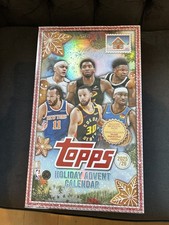 2025/26 Topps Holiday Basketball - Countdown Advent Christmas Calendar Card Box