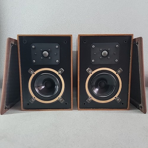 Pair 1970s teak - pair,