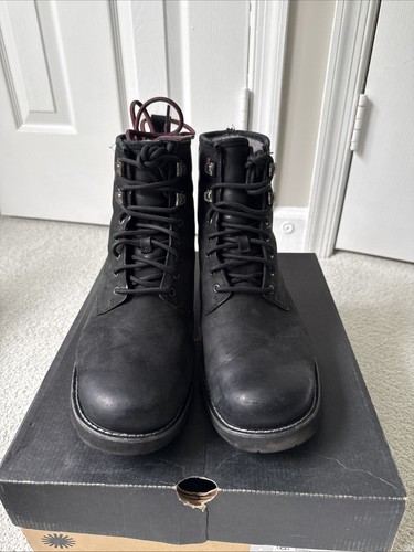 Ugg hannen fur lined boots - lined,