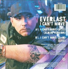 USED: Everlast - I Can't Move (7", Single, Ltd, Num, Cle) vinyl - grading in des