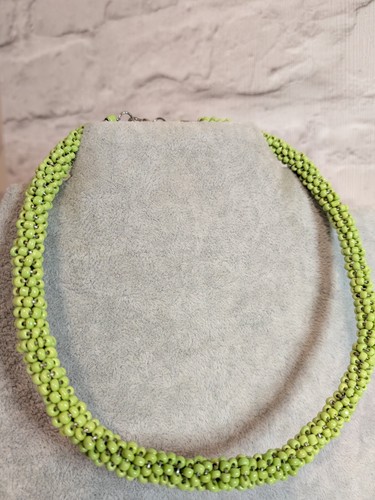 Necklace lime green micro - lime,