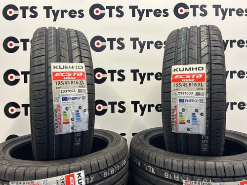 195 45r16 kumho ecsta - 4,