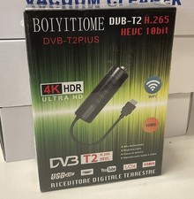 DVB-T2 H.265 10bit Digital Terrestrial Receiver 4K HDR Ultra HD New