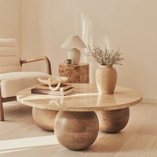Beige Travertine Round Warm