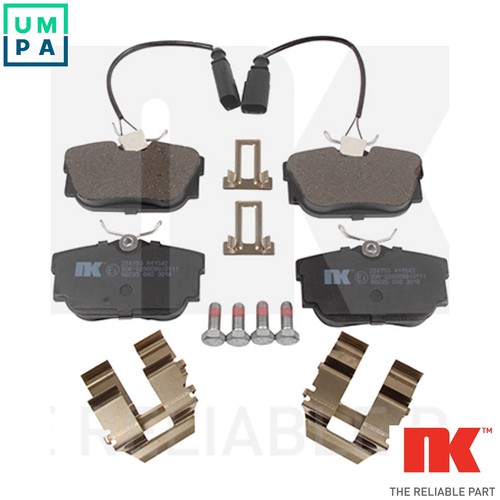 Brake pad set disc - pad,