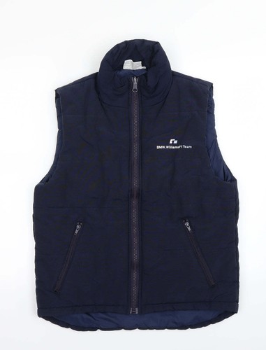 Cyrk womens blue gilet - blue,