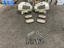 NEW UPGRADED FOR AUSTIN PRINCESS 4 POT BRAKE CALIPERS PADS ESCORT CAPRI TRIUMPH