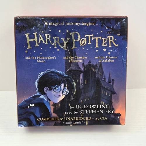 Harry potter book audio - book, 1-3
