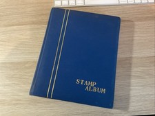 NICE BLUE STOCK BOOK WITH A