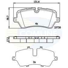 Brake Pads Set For Land Rover