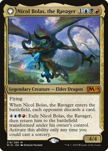 Nicol bolas the - the, ravager