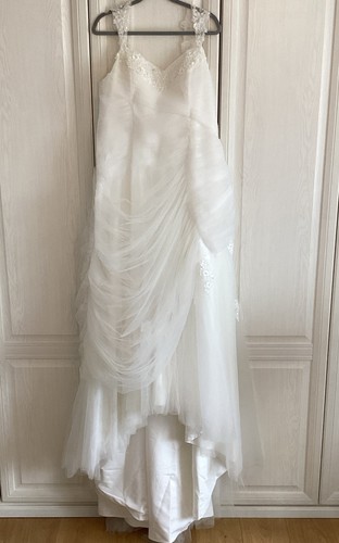 Wedding dress gown floor - gown,