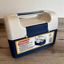 RARE Vintage NOS New Coleman PAK Lunch Box Cooler, Lunchbox LunchPak 2.8L BLUE