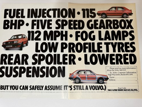 Original 1983 volvo 360 - volvo, glt