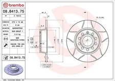 Brake disc Audi A1 (8X1, 8XK)